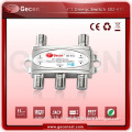 Gecen hot sale 4 in 1 out DiSEqC Switch Satellite DiSEqC Switch 4x1